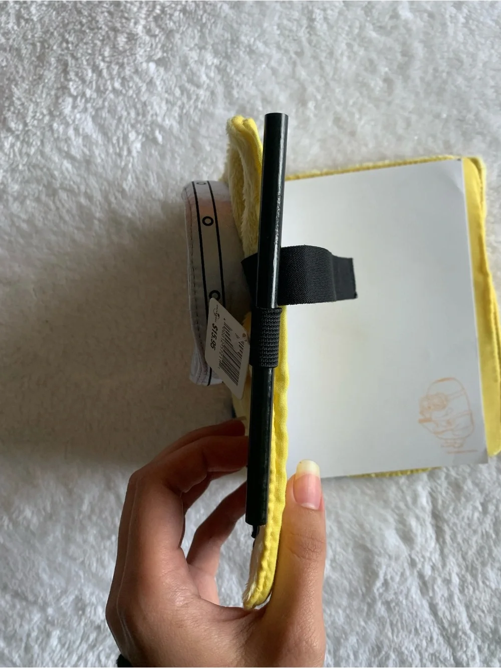 Despicable me Minion notebook and pencil